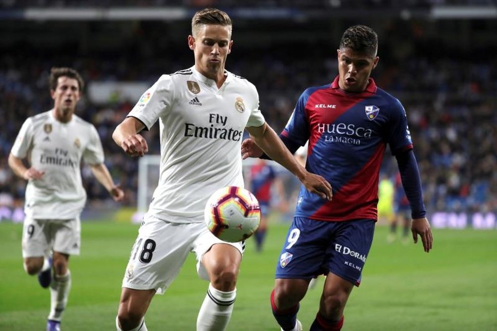 Marcos Llorente estuvo en el Atlético en alevínes. EFE