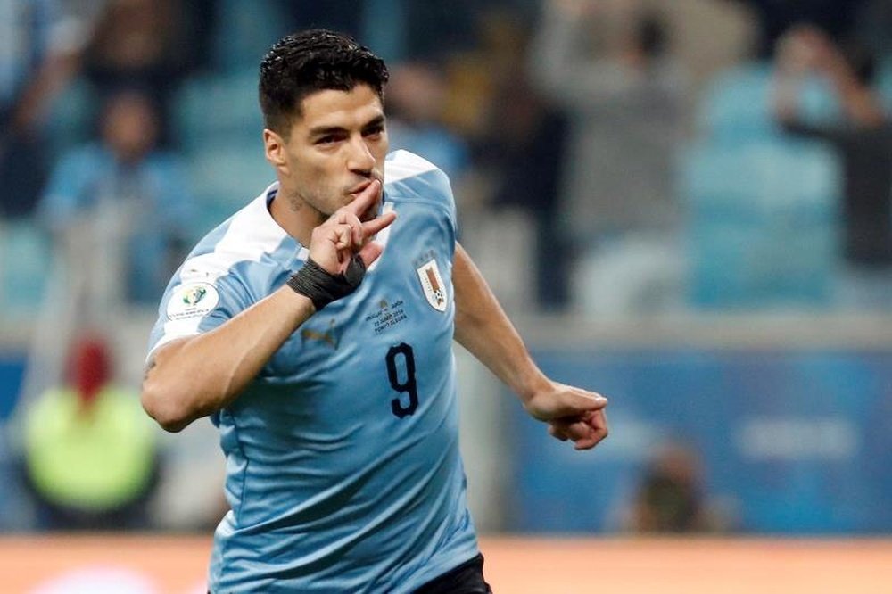 Suárez is currently the top goalscorer at the Copa América 2019. EFE