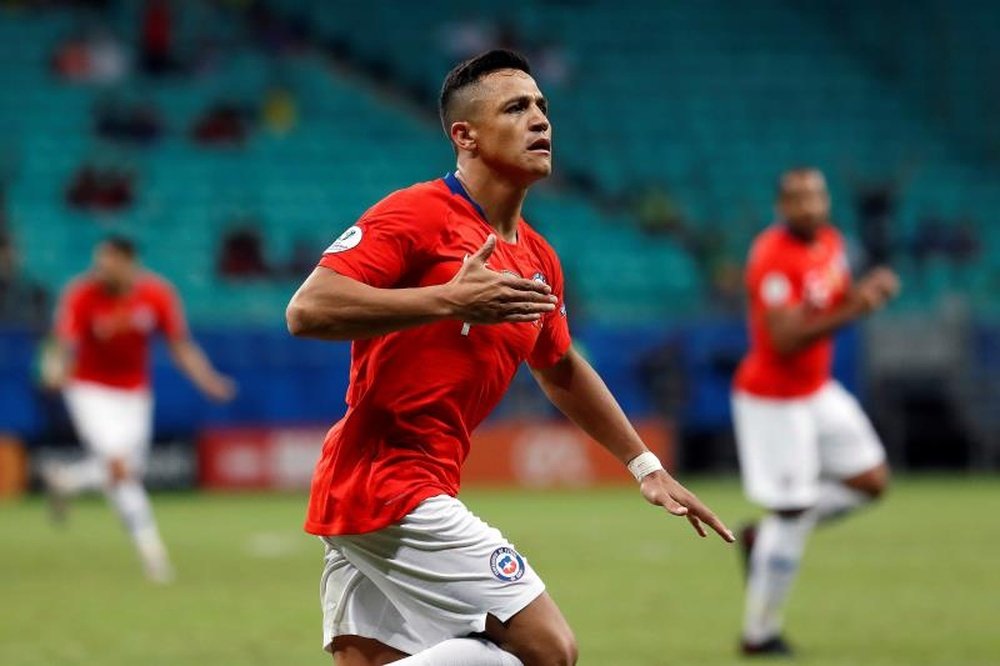 L'Inter Milan garde un numéro de côté pour Alexis. EFE