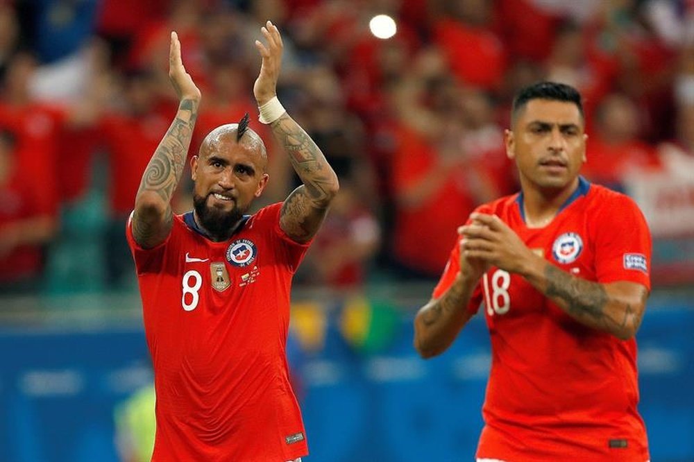 Chile llega a Río con las dudas de Vidal y Alexis. EFE