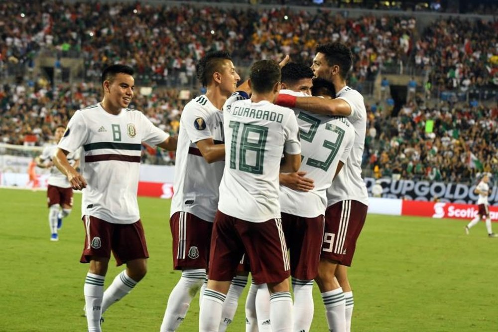 México ya conoce a su rival en cuartos de la Copa Oro. EFE