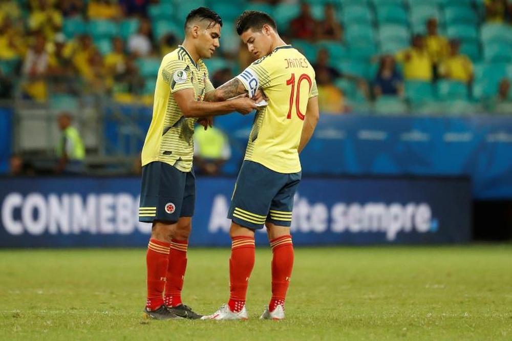 James tiene pocas probabilidades de volver con Colombia. EFE