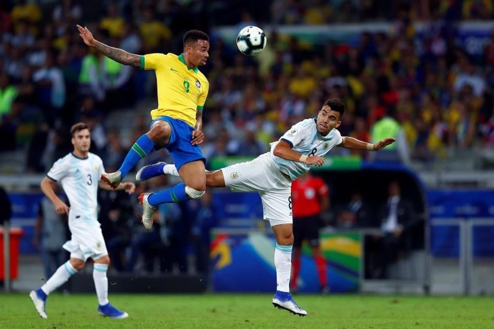Le Brésil se qualifie pour la finale de Copa América. EFE/YuriEdmundo