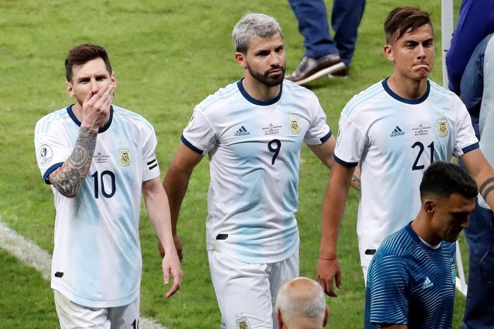 Agüero volta a Seleção Argentina junto. AFP