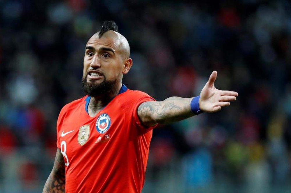 Arturo Vidal is not wanted by Inter Milan. EFE
