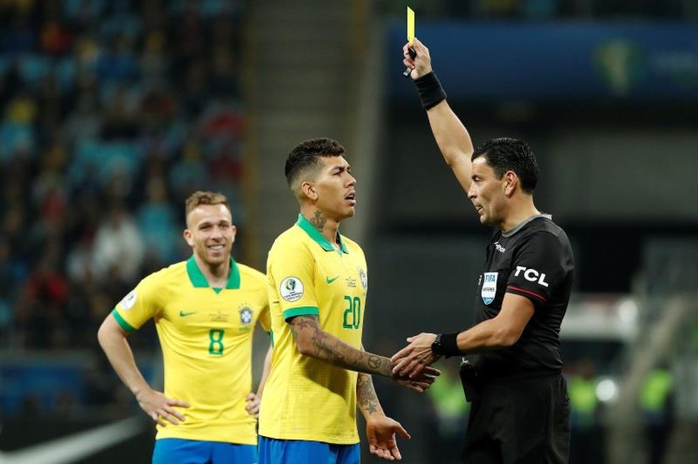 A Chilean will officiate the Copa America final. EFE/JoséMéndez