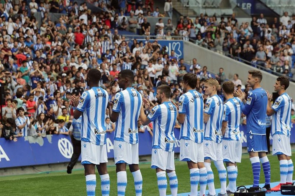 La Real Sociedad se estrena ante un Tercera División. EFE