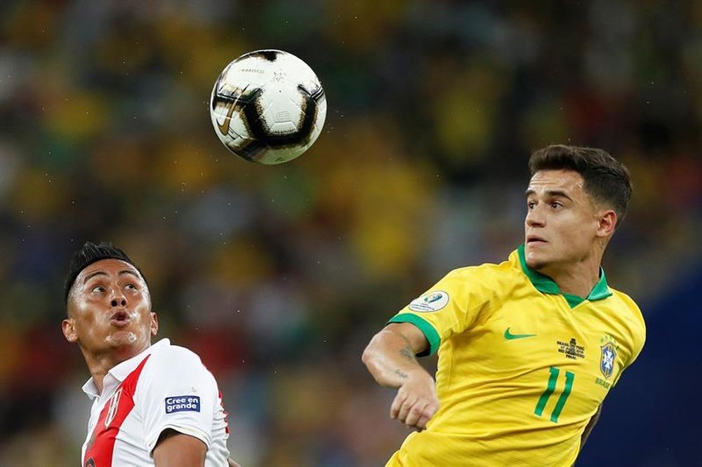 Un amical Brésil-Pérou en septembre pour une revanche. EFE/Antonio Lacerda