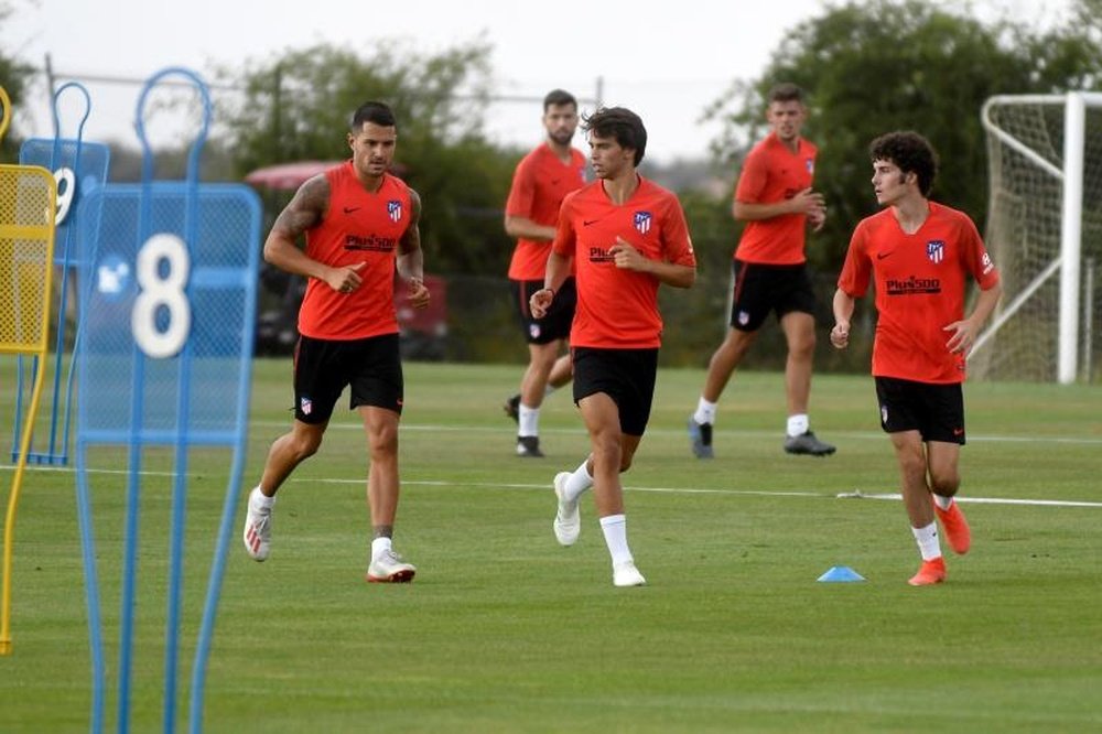 Joao Felix déchaîne les passions au Portugal. EFE/Pablo Martín