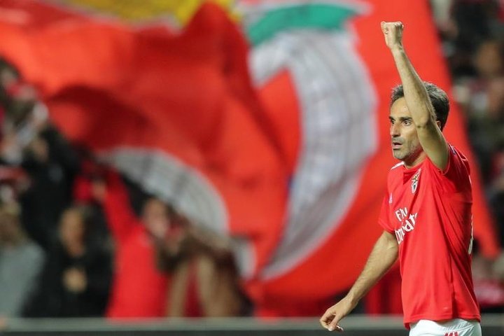 A despedida de Jonas do Benfica