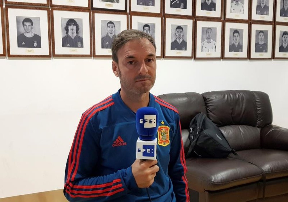 Santi Denia sueña con el Europeo. EFE