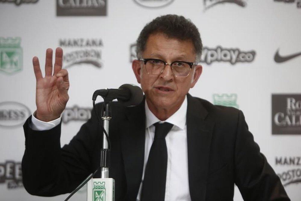 Juan Carlos Osório não é mais treinador do Atlético Nacional. EFE/ Luis Eduardo Noriega/Arquivo