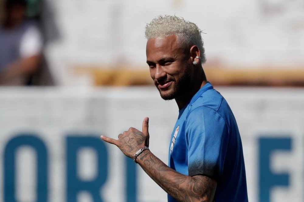 Les médias catalans voient Neymar très loin de Barcelone. EFE/ Fernando Bizerra Jr