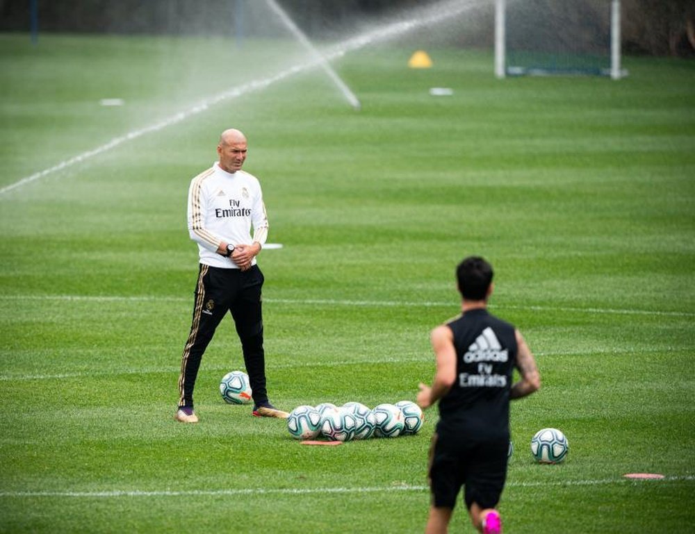 Zidane y su manera de afrancesar el Madrid. EFE