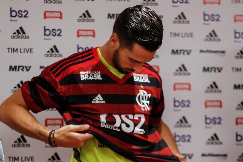 Pablo Marí falou sobre sua impressão no Flamengo. EFE