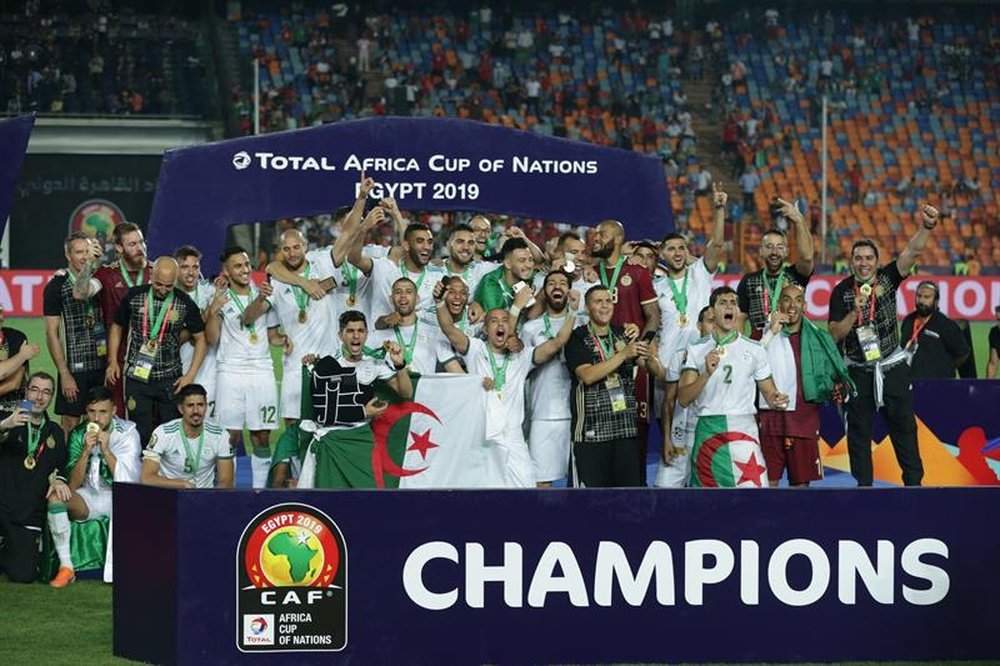 Le onze type de la Coupe d'Afrique des Nations 2019. EFE