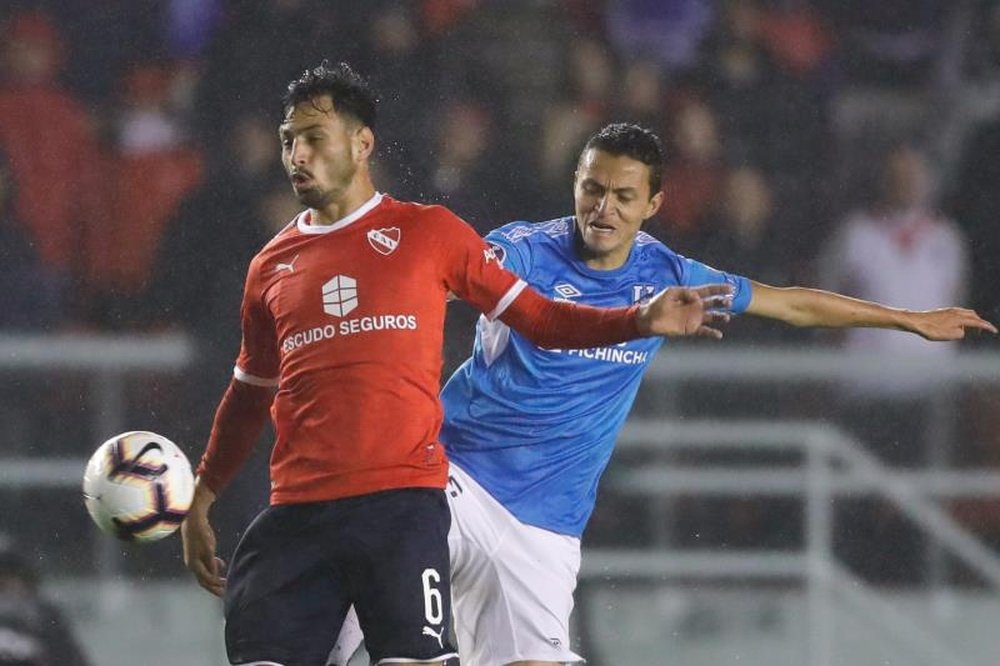 Independiente rechazó una oferta de Estudiantes por Sánchez Miño. EFE