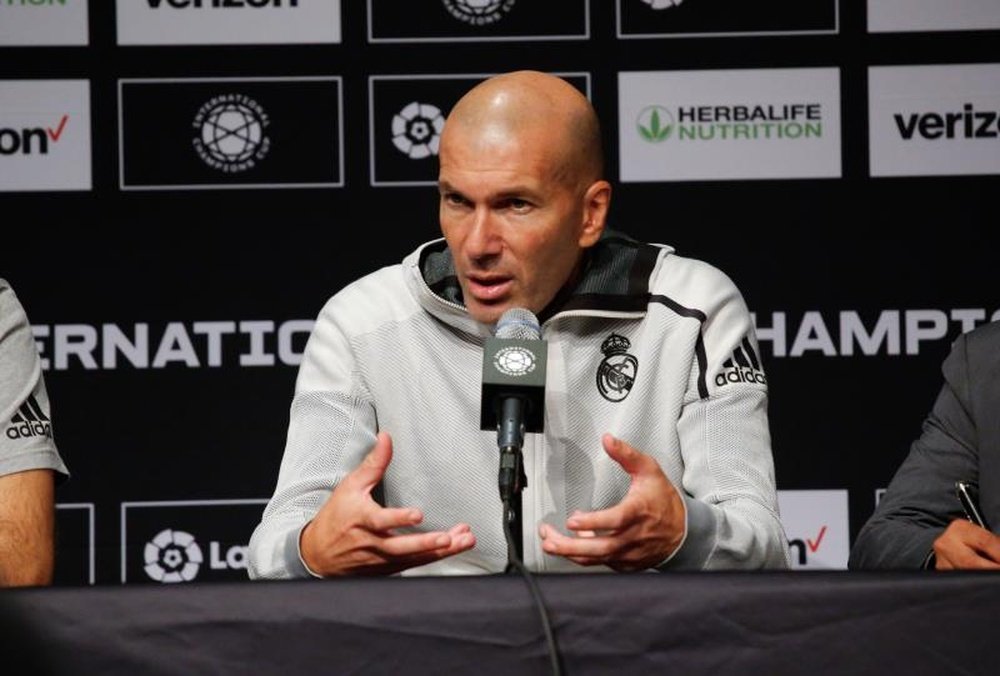 Zidane avait ouvert la porte du Real Madrid aux deux joueurs. EFE