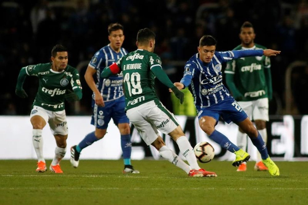Quanto o Palmeiras deve receber por saída de Bruno Henrique para o Al-Ittihad. EFE/ Diego Parés