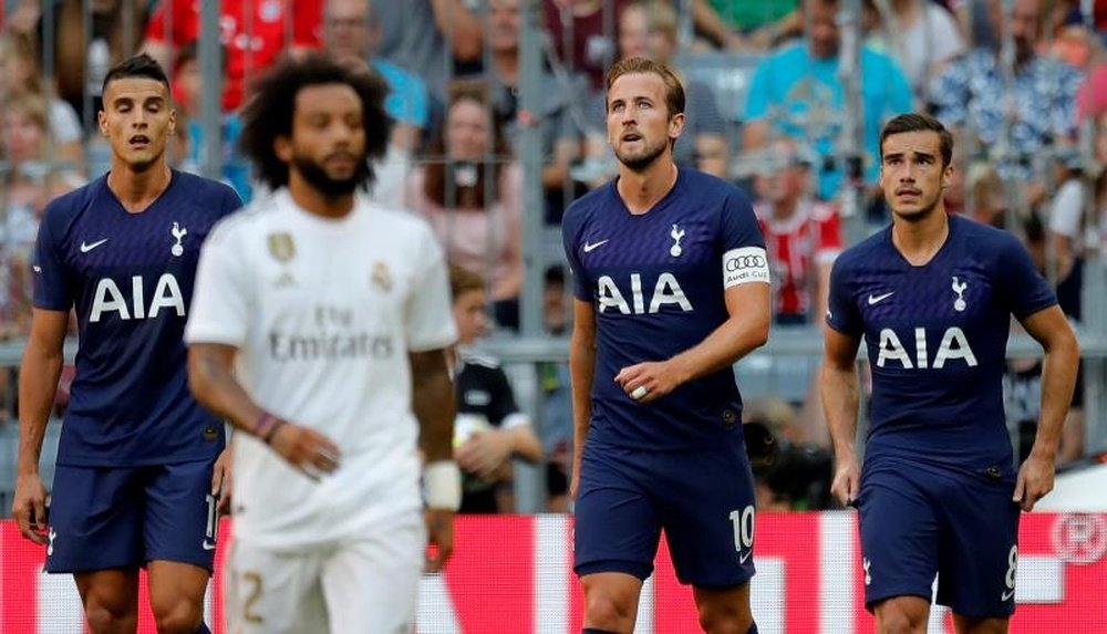 Real Madrid mantém a má impressão diante do Tottenham. AFP
