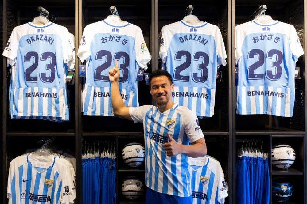 Okazaki se mostró ilusionado. EFE