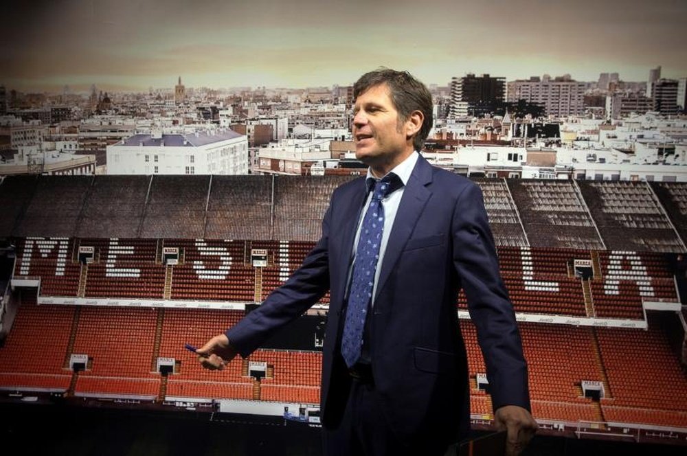 Mateu Alemany estaría a punto de abandonar el Valencia. EFE/Archivo