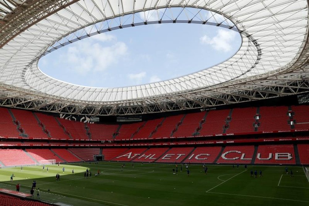El estadio de San Mamés es el que mejores reseñas tiene de LaLiga. EFE/Archivo