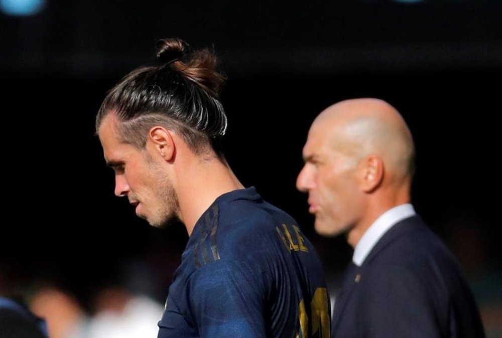 Tras una charla con Zidane, Bale habría decidido no viajar con el resto a Mánchester. EFE