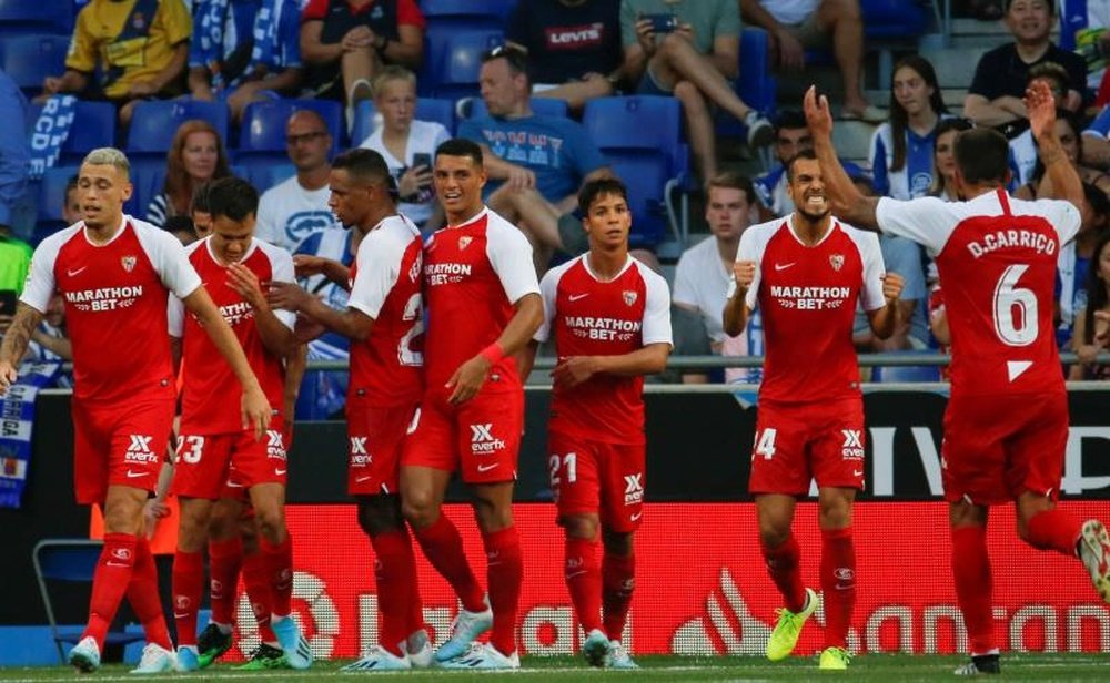 El Sevilla ha comenzado la temporada de forma inmejorable. EFE