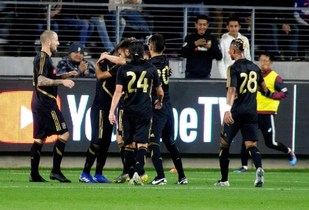 Los Angeles FC jugarán su primer torneo internacional. EFE