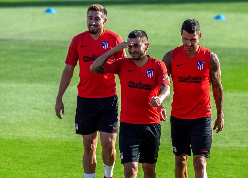 Angel Correa will move to AC Milan shortly. EFE