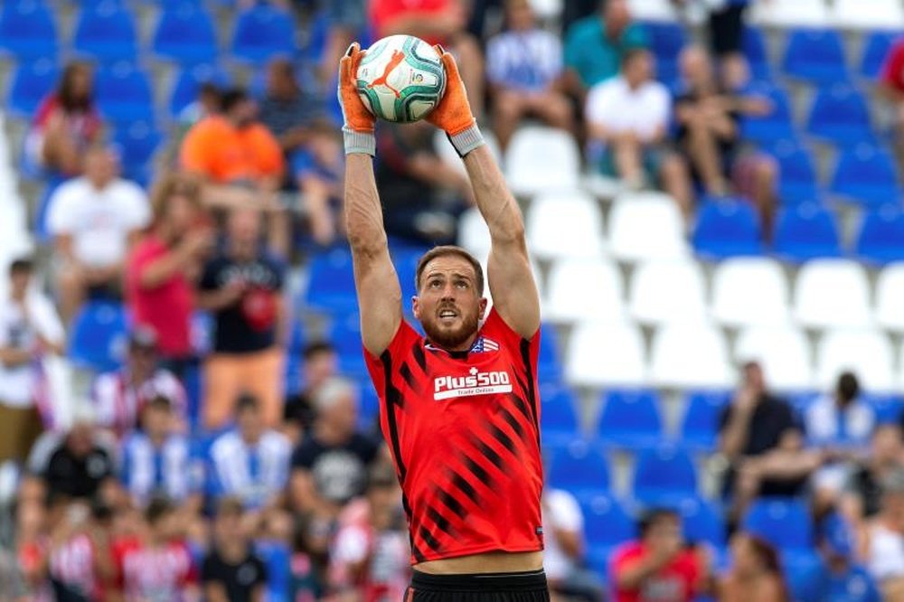 Oblak acumula 211 partidos con el Atlético. EFE/Rodrigo Jimenez