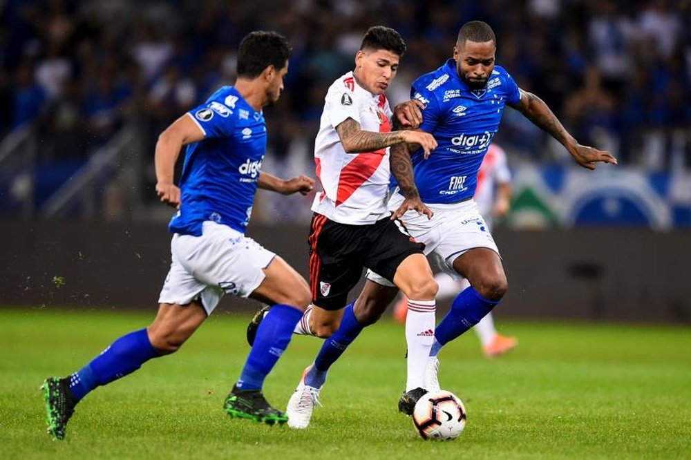 El primer intento del CSKA por Carrascal, insuficiente para River. EFE