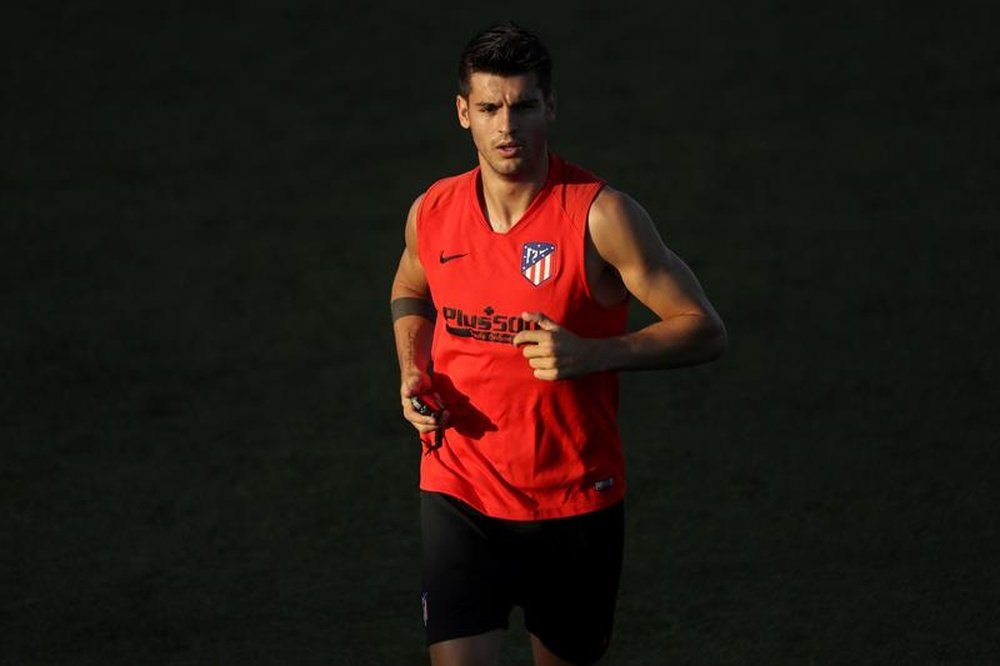 L'Atlético payera 55 millions pour Morata l'été prochain. EFE/ Kiko Huesca