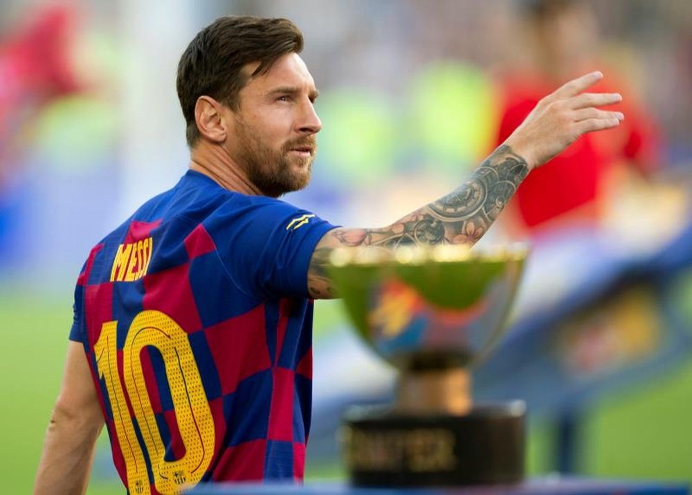 El club niega grietas con Messi. EFE