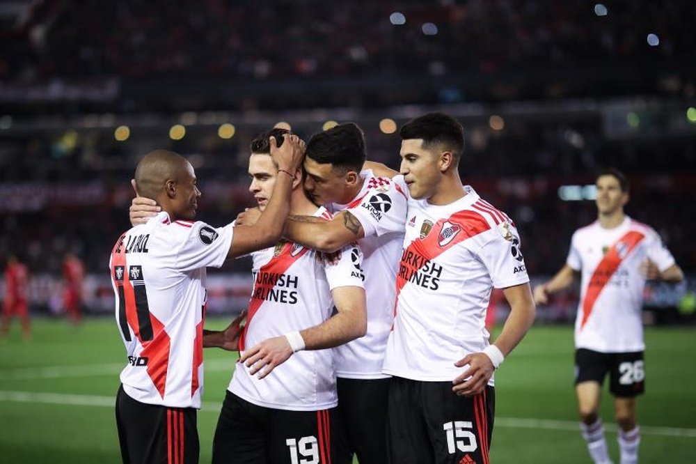 River se clasificó con un empate. EFE