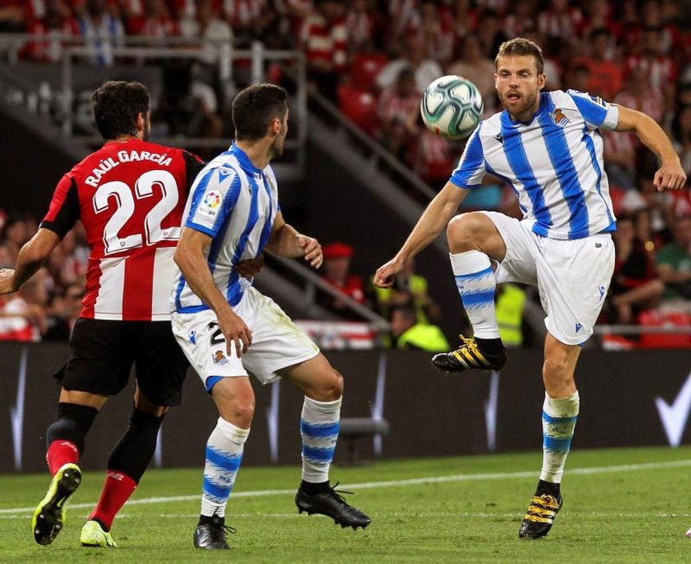 Illarramendi se lesionó frente al Athletic Club. EFE