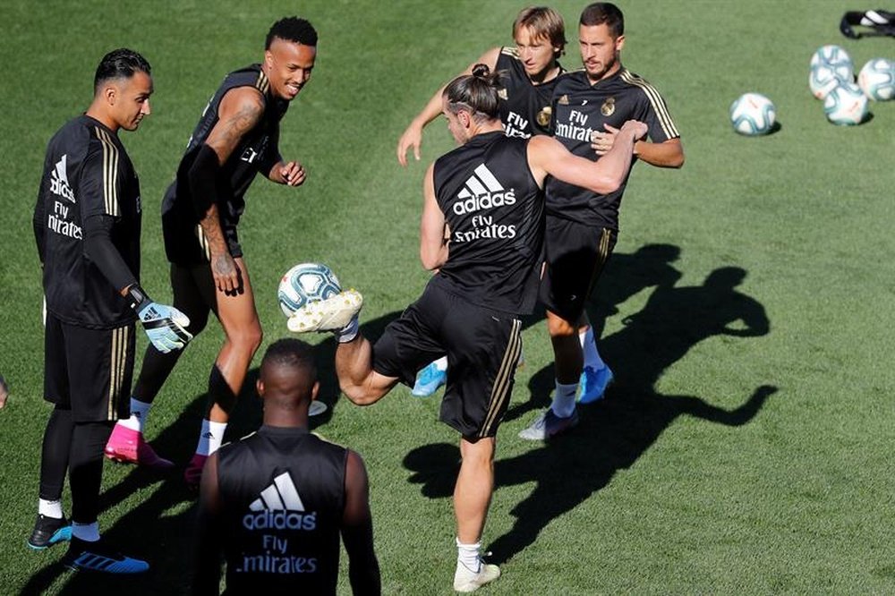 Bale, Modric e Lucas Vázquez estão fora contra o Mallorca. EFE