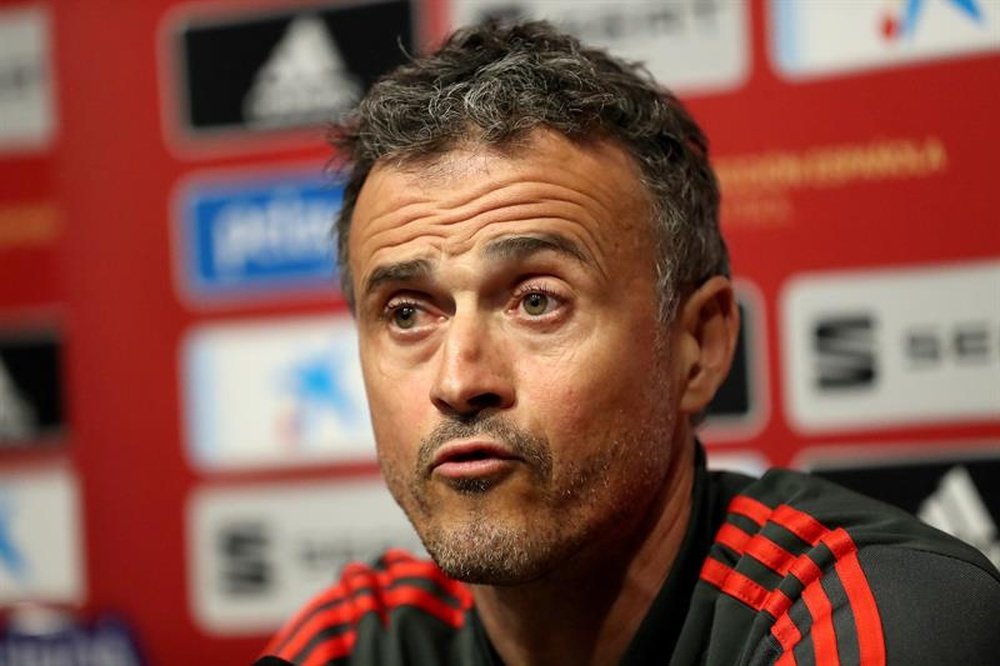 Luis Enrique rejected Arsenal's advances. EFE