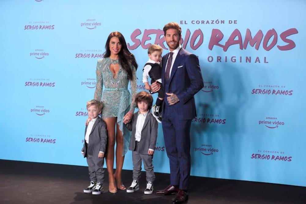 Sergio Ramos pourrait être papa pour la quatrième fois. EFE