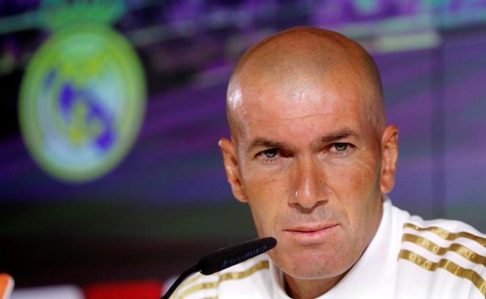 Zidane a lancé un message d'optimisme. EFE