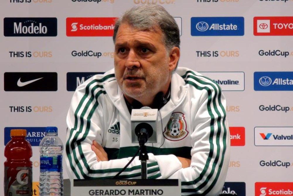 México no pierde la fe con el 'Tata' Martino. EFE