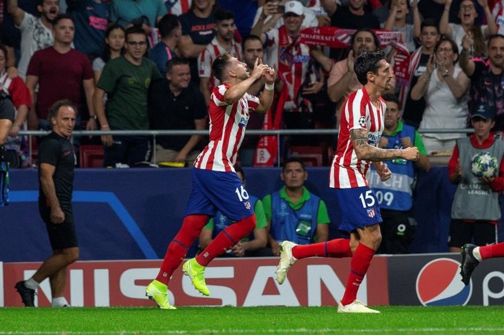 Mexican midfielder Hector Herrera crashed home Atletico Madrid's leveller to snatch a late point