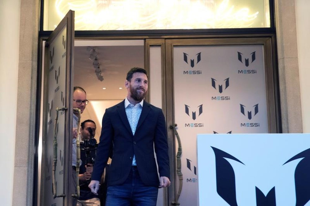 Leo Messi souhaite conquérir le monde de la mode. EFE