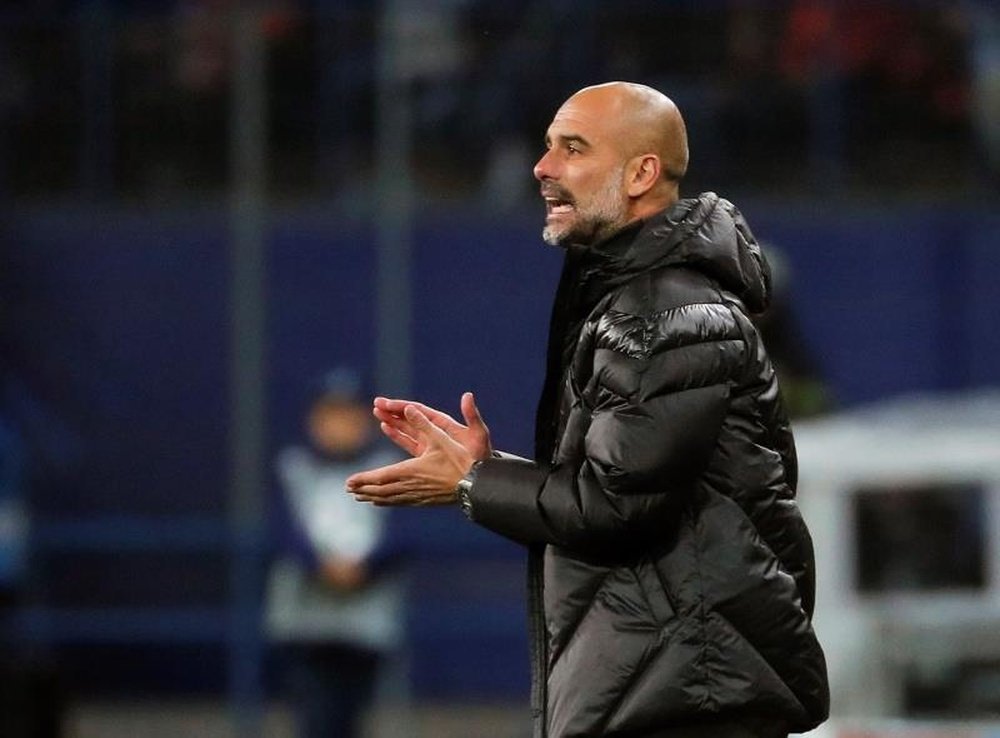 It is always diving - Guardiola hits out at VAR. EFE