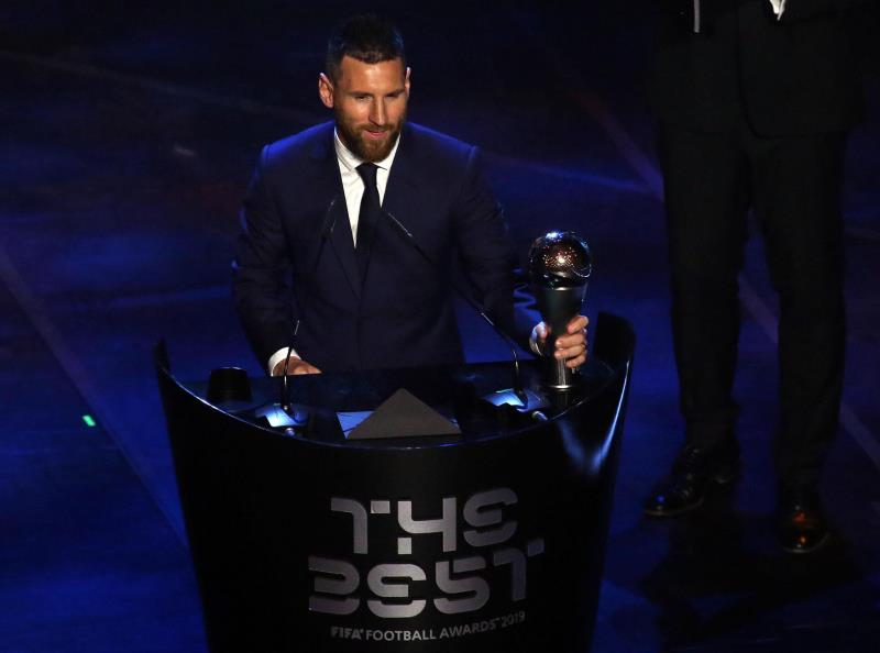 Lionel Messi wins The Best 2019