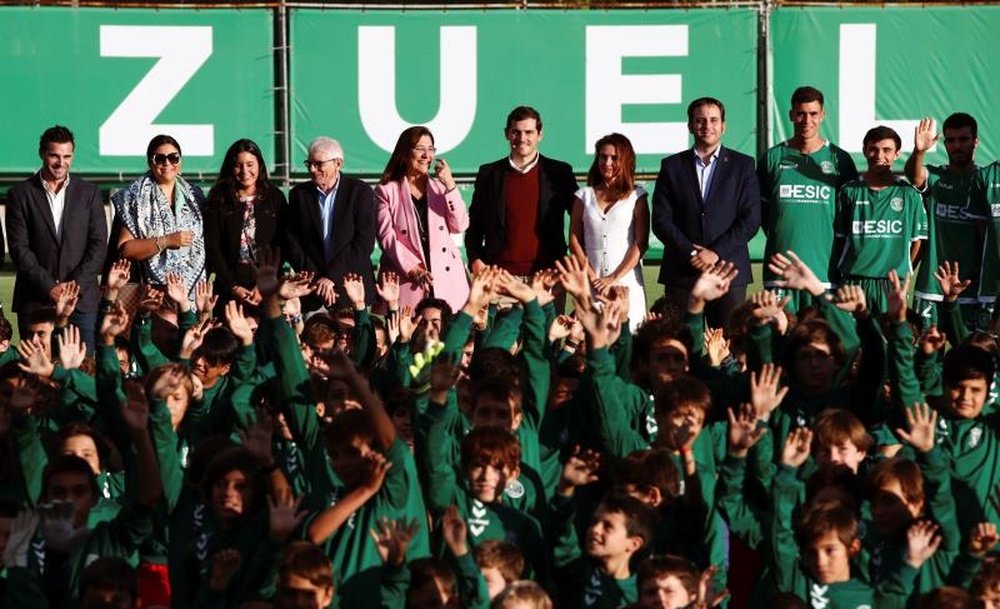 El Pozuelo crecerá de la mano de Casillas. EFE/Javier López