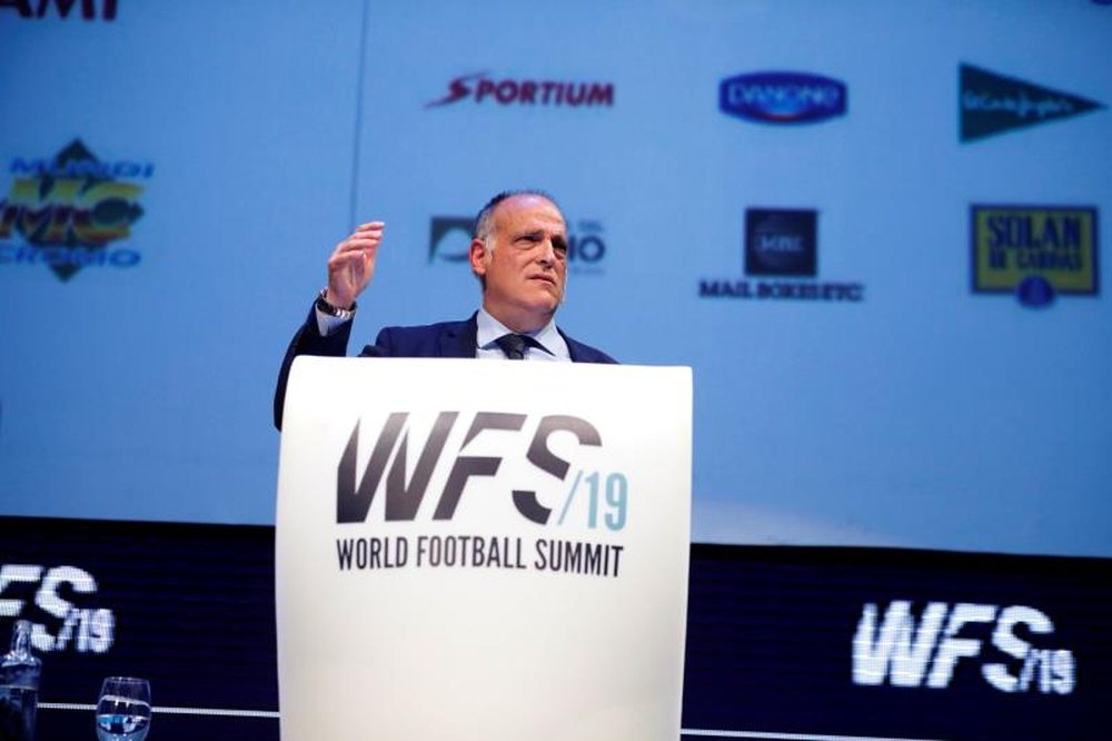 Cancelan el World Football Summit de Madrid 2020. EFE/David Fernández