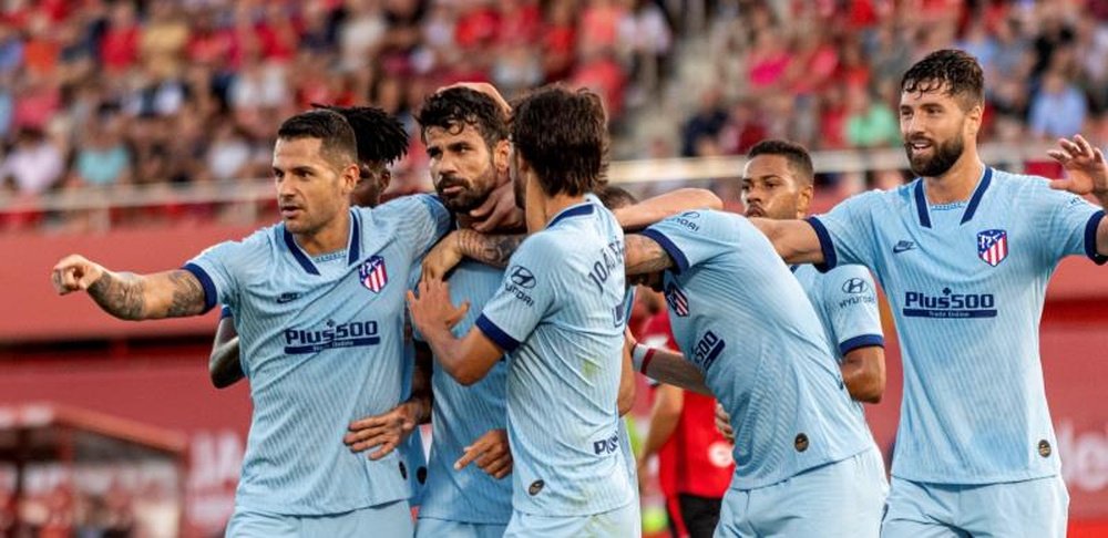 Atlético vence contra adversário que volta à primeira divisão após 6 anos. EFE/Cati Cladera
