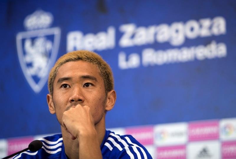 Kagawa no termina de arrancar en el Real Zaragoza. EFE